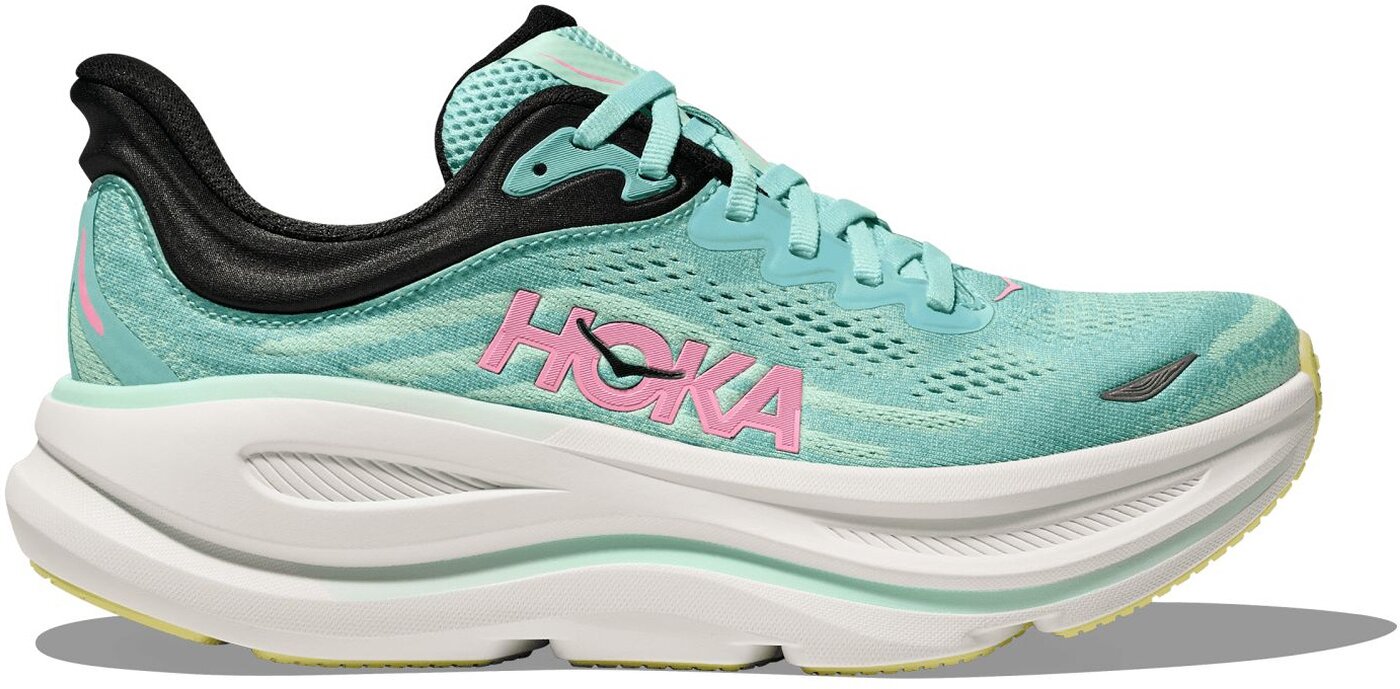 HOKA ONE ONE W BONDI 9 BLUE SPARK / MINT FLUORITE