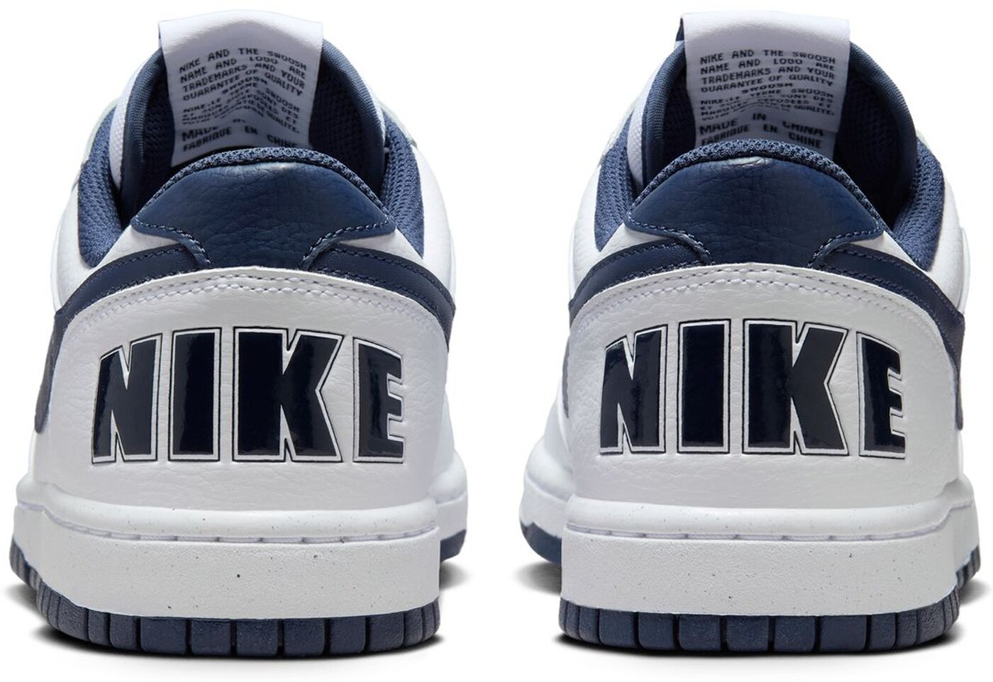 NIKE BIG NIKE LOW WHITE/TOTAL ORANGE-RACER BLUE- – Bild 6