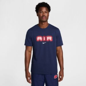 NIKE M NSW SW AIR GRAPHIC TEE MIDNIGHT NAVY/HYPER CRIMSON