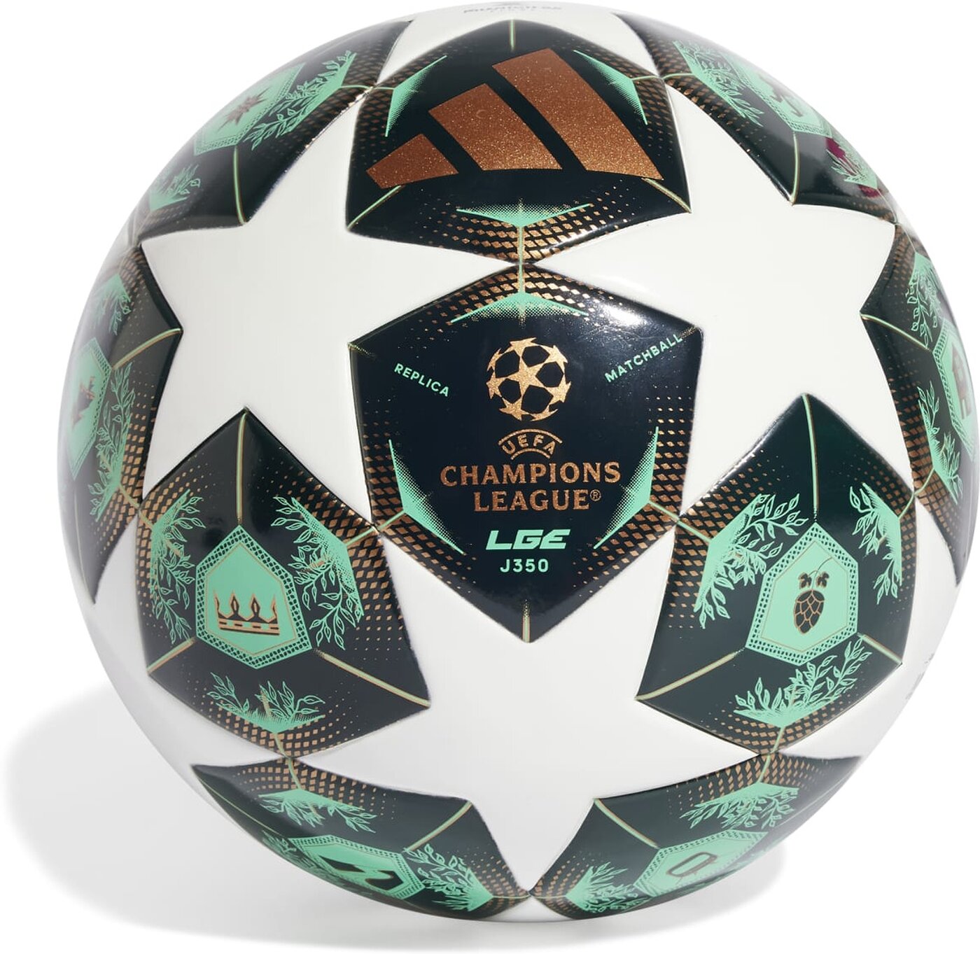 Adidas UCL LGE J350 Cow Hide/Syrah/Blush – Bild 2