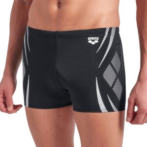 ARENA MEN'S ARENA POSEIDONIA SWIM SH BLACK-WHITE