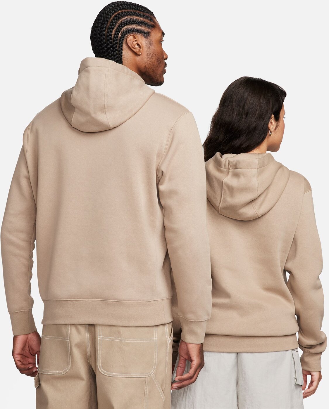 NIKE M NSW CLUB HOODIE PO BB RED LIGHT – Bild 5