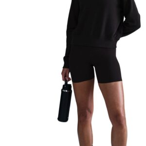 NIKE W NK ONE DF CREW HBR TT BLACK/WHITE/WHITE